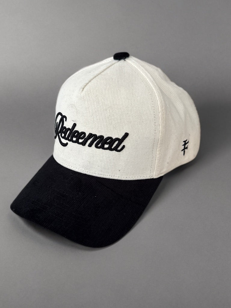 “Redeemed” Corduroy Hat — Black Edition