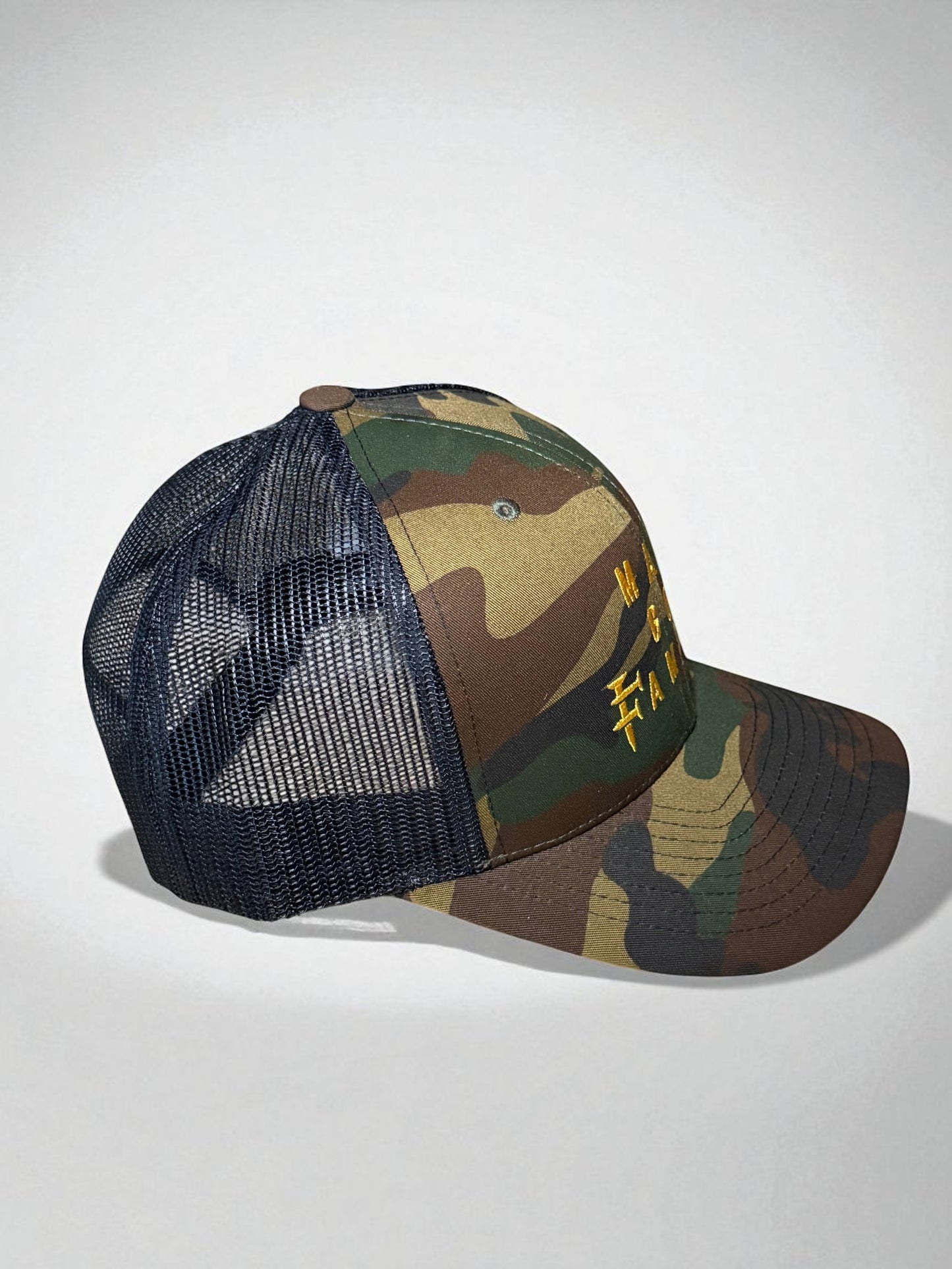 MGF Hat- Unseen Warrior Camo/Black