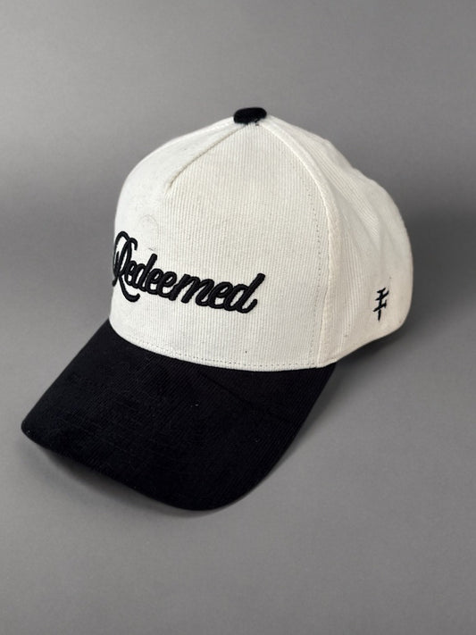 “Redeemed” Corduroy Hat — Black Edition