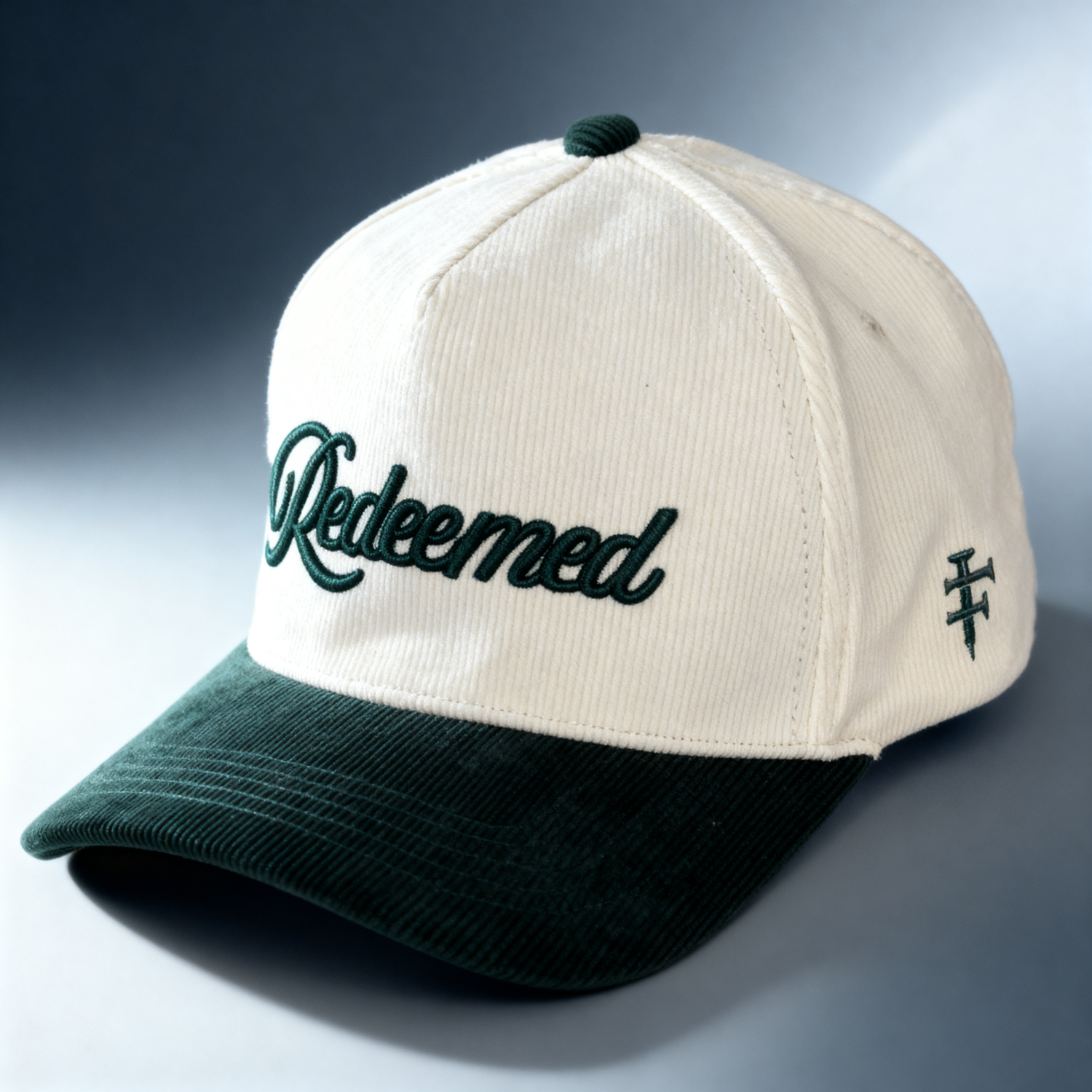 “Redeemed” Corduroy Hat —Green Edition