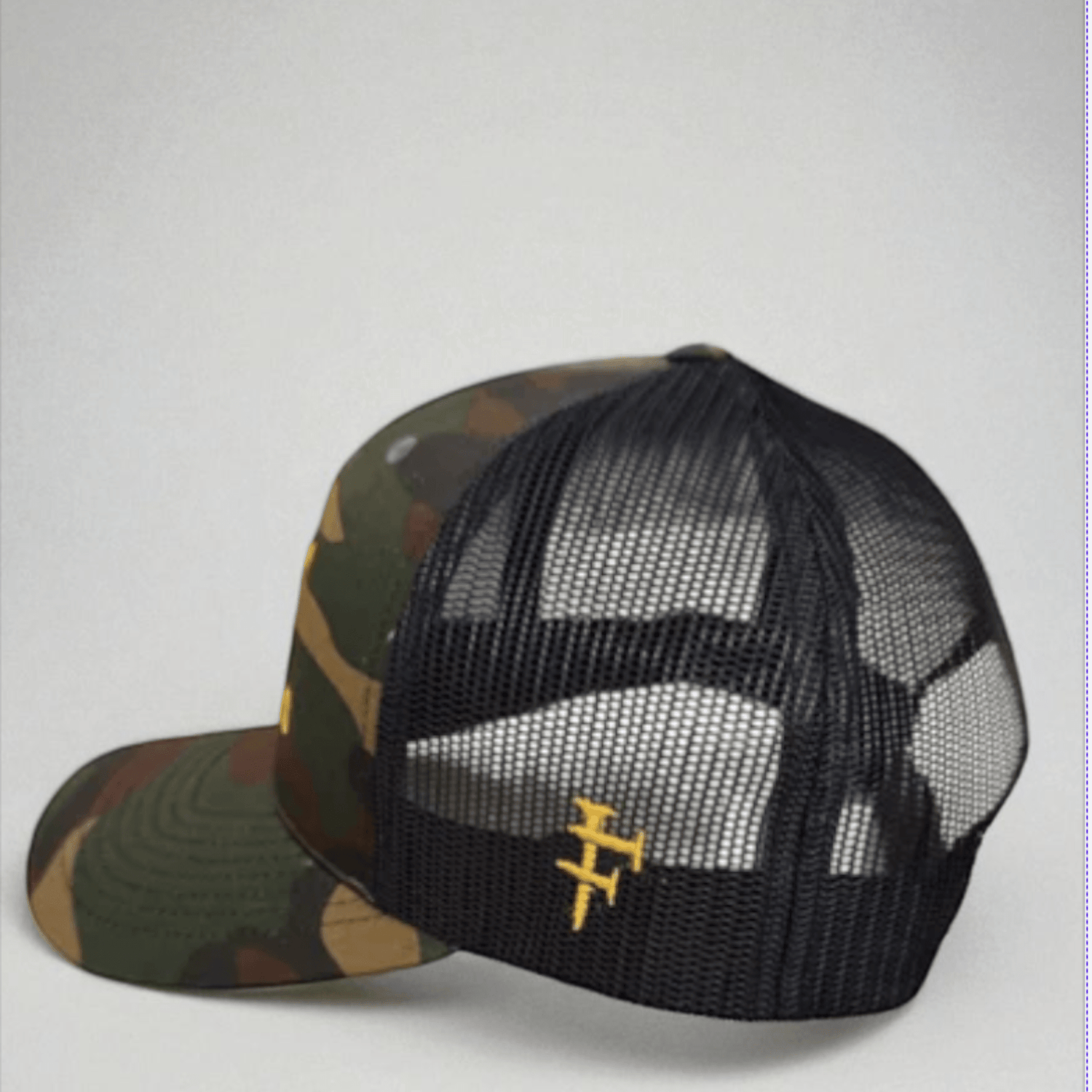 MGF Hat- Unseen Warrior Camo/Black