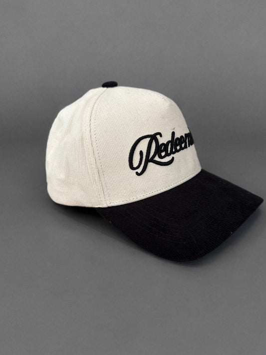 “Redeemed” Corduroy Hat — Black Edition