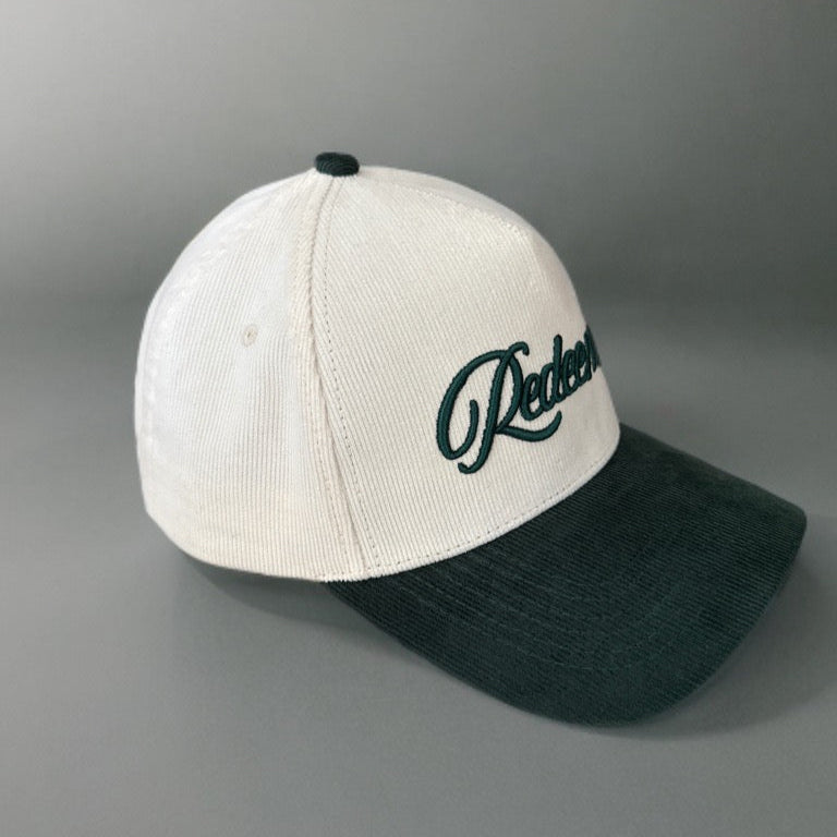“Redeemed” Corduroy Hat —Green Edition