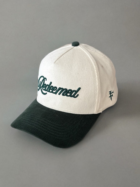 “Redeemed” Corduroy Hat —Green Edition