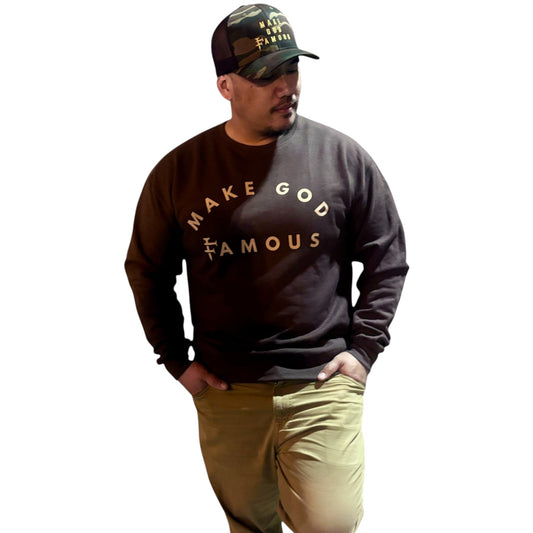 MGF Crewneck- Espresso Haze