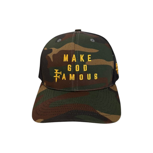 MGF Hat- Unseen Warrior Camo/Black