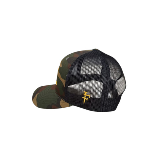 MGF Hat- Unseen Warrior Camo/Black