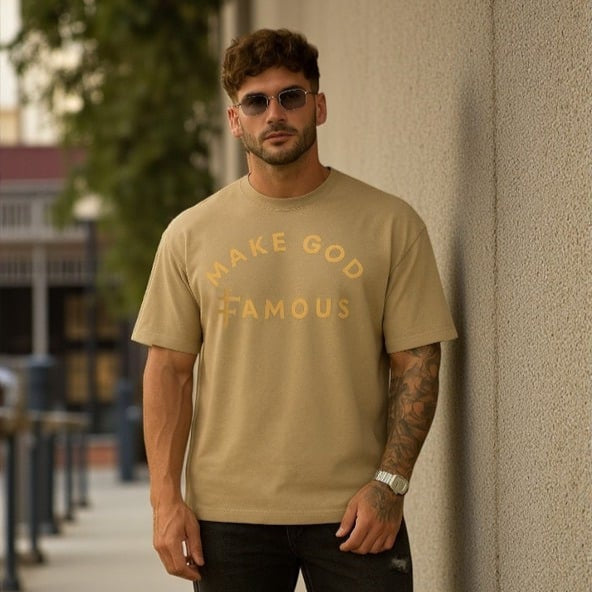 MGF Shirt- Golden Clay