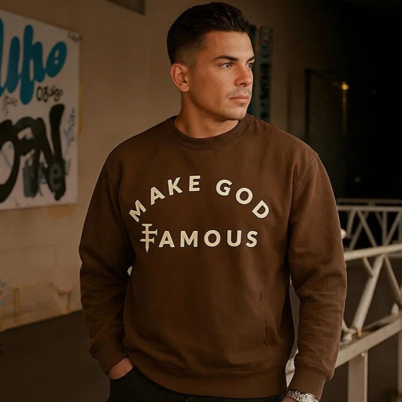 MGF Crewneck- Espresso Haze